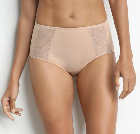 Dámské stahovací kalhotky FLAT TUMMY EFFECT MIDISLIP - BELLINDA - tělová XXL
