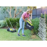 Aku sekačka Ryobi RLM18X33B40 set