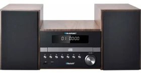 BLAUPUNKT MS46BT hnědá / audio systém / až 300W / CD / MP3 / Bluetooth / FM / USB / budík / dálkový ovladač (MS46BT)