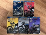 Sada Hot Wheels Motorcycle Club - 5 modelů BMW Ducati Honda.. (H41-x)