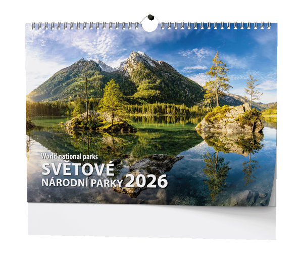 Nástěnný kalendář 2026 Baloušek - Světové národní parky