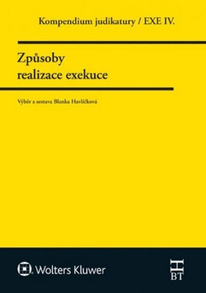 Kompendium Způsoby realizace exekuce