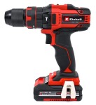 Einhell TE-CD 18 40 Li-i / Aku Vrtací šroubovák / 18V / 6.400 ot. za min. / 40 Nm / 2x 2.0Ah / sada příslušenství 64 ks / doprodej (4513992)