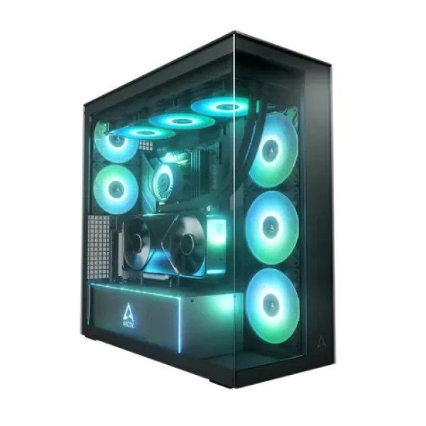 ARCTIC Xtender VG Premium černá / PC skříň / Bez zdroje / tvrzené sklo (ACPCC00016A)