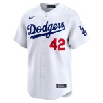Nike Pánský dres Los Angeles Dodgers MLB Jackie Robinson #42 Limited Home Velikost: M