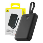 Baseus P1002210B113-00 Magnetic Mini černá / Powerbanka / 10000mAh / USB-C / MagSafe / 30W (P1002210B113-00)