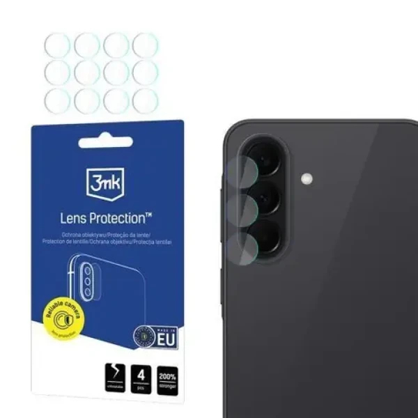 3mk Lens Protection Samsung Galaxy A37 / Sklo na fotoaparát / 6H / 0,16 mm (5903108765039)