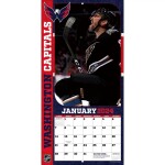 JF Turner Kalendář Washington Capitals Alexander Ovechkin #8 2024 Wall Calendar