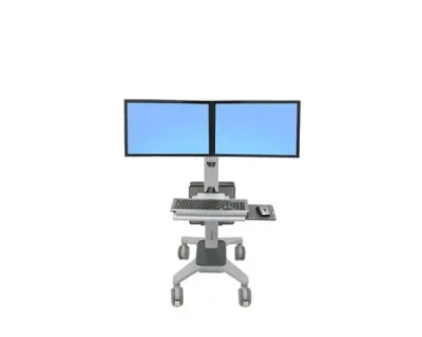 ERGOTRON Neo Flex Dual WideView WorkSpace / nastavitelná pracovní stanice / nosnost 5.4-18kg / zvýšení 51cm / sklon 90° (24-194-055)