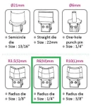 KW triO Výsekový rádius pro KW triO 9521 6 mm (COK-09521-R6)