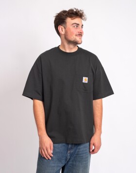 Tričko Carhartt WIP S/S Work Pocket T-Shirt Raven