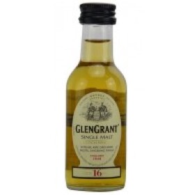 Glen Grant Whisky 16y 43% 0,05 l (holá lahev)