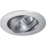 Paulmann 92907 Whirl LED vestavné svítidlo, LED, pevně vestavěné LED, 4.9 W, hliník (kartáčovaný), saténová, sada 3 ks