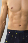 Pánské boxerky 3 pack 050 - Atlantic tmavě modrá L