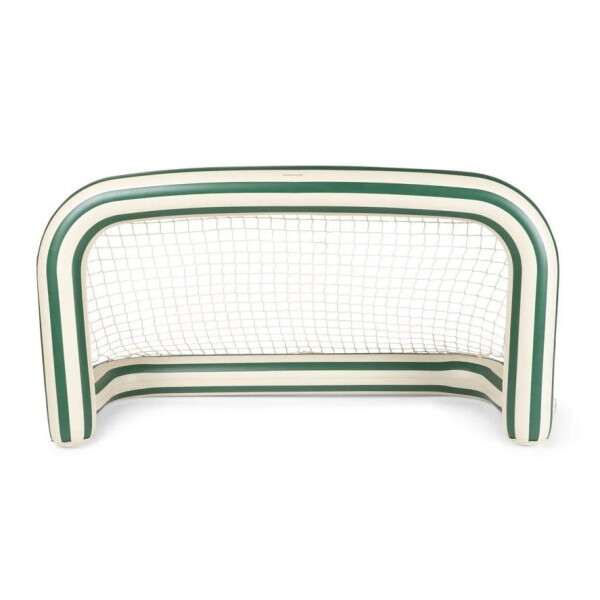 Konges Sløjd Nafukovací fotbalová branka + míč Freen Stripe, zelená barva, plast