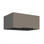 Horní skříňka Aria ANT 80 NAGU-36 1F Barva korpusu: Antracit, Barva dvířek: WH - Crystal white AFM