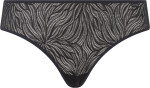 Dámské kalhotky Bikini Briefs Sheer Marquisette 000QF6879EUB1 černá Calvin Klein