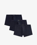 Pánské boxerky ATLANTIC 3Pack - tmavě modré Velikost: M