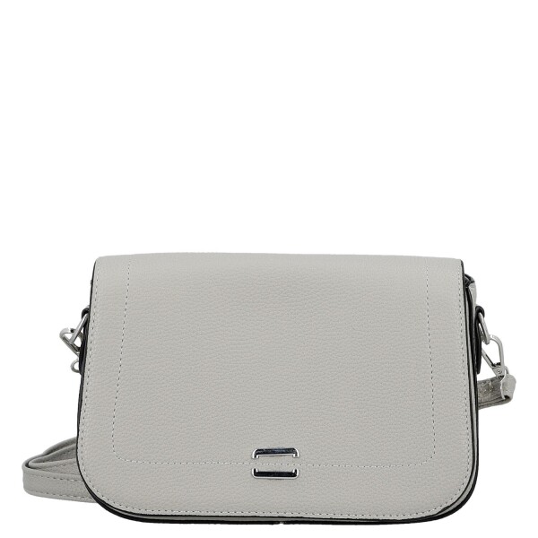 Stylová dámská koženková crossbody kabelka Gizela, šedá