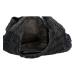 Výrazná dámská kabelka Quintina, černá