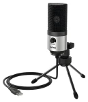 FIFINE K669BS stříbrná / stolní mikrofon / kondenzátorový / trojnožka / USB (K669BS)