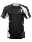 CRAZY T-Shirt Resolution Man, Fire-White velikost: S