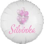Silvinka - balónek se jménem - Balonky.cz Silvinka - balónek se jménem - Balonky.cz