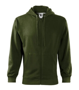 Trendy Zipper mikina pánská military 3XL