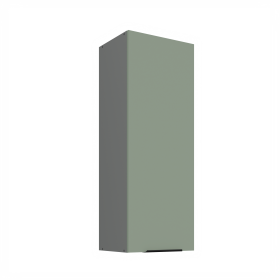 Horní skříňka Aria ANT 40 G-108 1F Barva korpusu: Antracit, Barva dvířek: SA - Aquamarine AFM