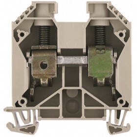 W-Series, Feed-through terminal, Rated cross-section: 35 mm², Screw connection, Direct mounting WDU 35/IK 1020600000 Tmavě béžová Weidmüller 25 ks