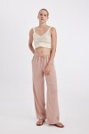 DEFACTO Wide Leg Double Pocket Normal Waist Standard Length Trousers