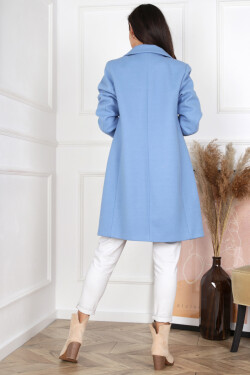 Merce Coat Magda Blue 42