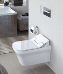 DURAVIT - SensoWash Slim Elektronické bidetové sedátko Slim, SoftClose, bílá 611000002304300