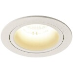 Paulmann 92907 Whirl LED vestavné svítidlo, LED, pevně vestavěné LED, 4.9 W, hliník (kartáčovaný), saténová, sada 3 ks