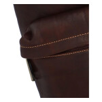 Velký kožený batoh Julius, tmavě hnědý