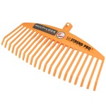 STREND PRO 211405 Hrábě švédské, lamelové, 42cm, plast, bez násady, sys. MULTI-Lock
