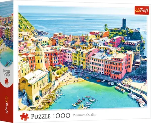 TREFL Puzzle Malebné městečko Vernazza