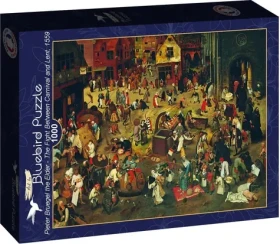 BLUEBIRD Puzzle Boj mezi karnevalem a půstem (1559)