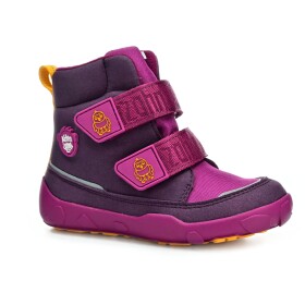 Affenzahn Mid boot Vegan Comfy Reflex Berry Bird