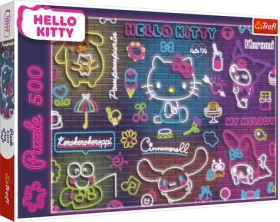 TREFL Puzzle Neonová Hello Kitty