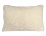 Dekorační polštář Luxury Sheep 50x70 cm, krémový