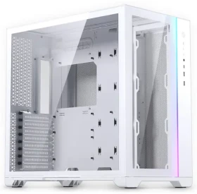 Metallic Gear by Phanteks NEO Qube v.2 bílá / Skříň / ATX / 2x USB 3.0 / USB-C 3.1 / ARGB / tvrzené sklo (MG-NE620Q_DWT02)