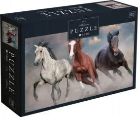 INTERDRUK Puzzle Wild Horses 1: Tři divocí koně