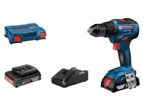 BOSCH GSR 18V-55 / Aku Vrtací šroubovák / 18V / 13mm sklíčidlo / 1800 ot-min / 55 Nm / 2 x 2.0 Ah (06019H5205)