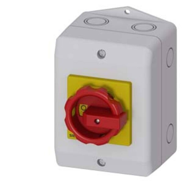 Odpínač červená, žlutá 3pólový 6 mm² 16 A 690 V/AC Siemens 3LD20640TB53