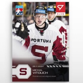 Hokejová karta Live Tipsport 2024-2025 - L-55 Michal Vitouch
