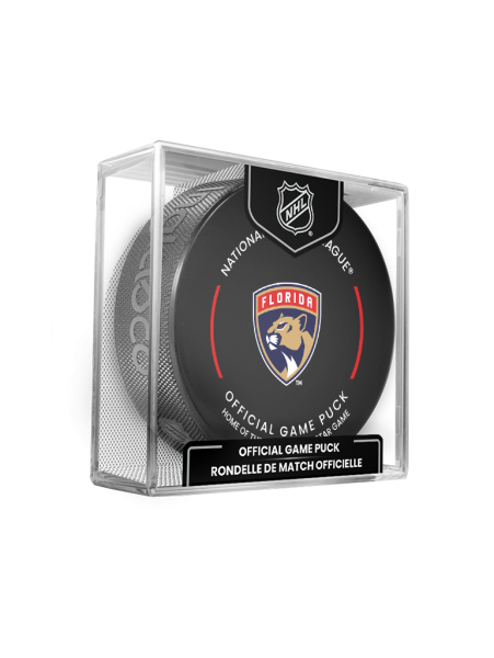 Inglasco / Sherwood Puk Florida Panthers Official Game Puck 2022-2023