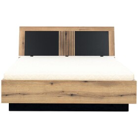 Postel Aris As14/180 dub evoke/černá s úložným prostorem