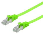 Equip zelená / Patch kabel / Cat6a / U/FTP / plochý / 2 m (607641)