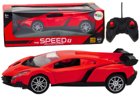 Mamido 1:16 RC Sportovní auto na dálkové ovládání červené
